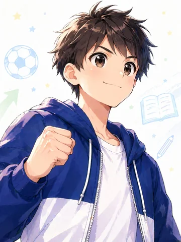 関塾キャラクター タクミ